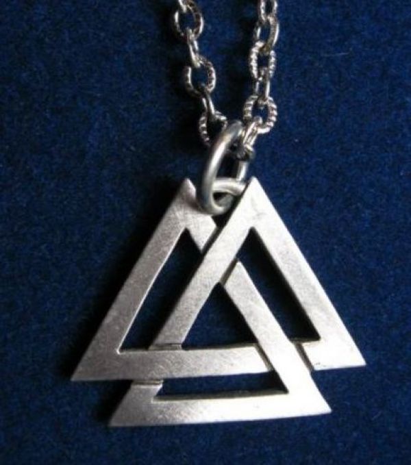 Valknut Necklace